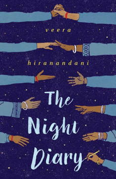 illustrated book cover for The Night Diary