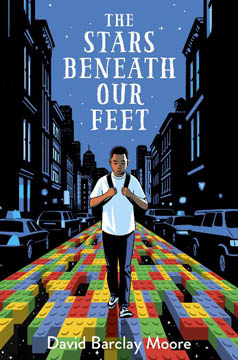 illustrated book cover for The Stars Beneath Your Feet