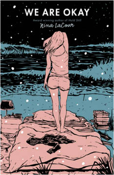 illustrated book cover of We Are Okay