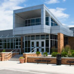 Main entrance of Central Middle