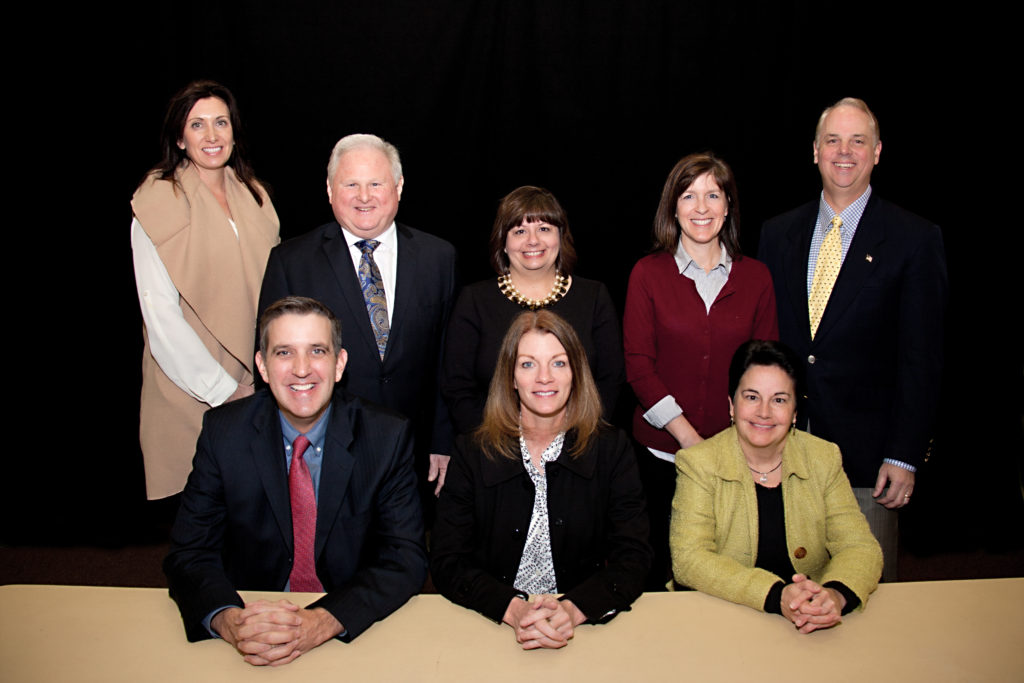 group portrait of the members of the FHPS board of education