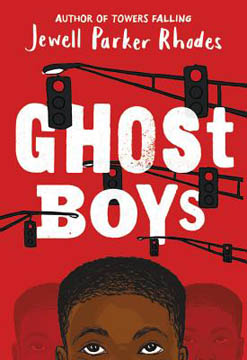 illustrated book cover of Ghost Boys