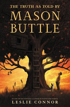 illustrated book cover for The Truth as Told by Mason Buttle
