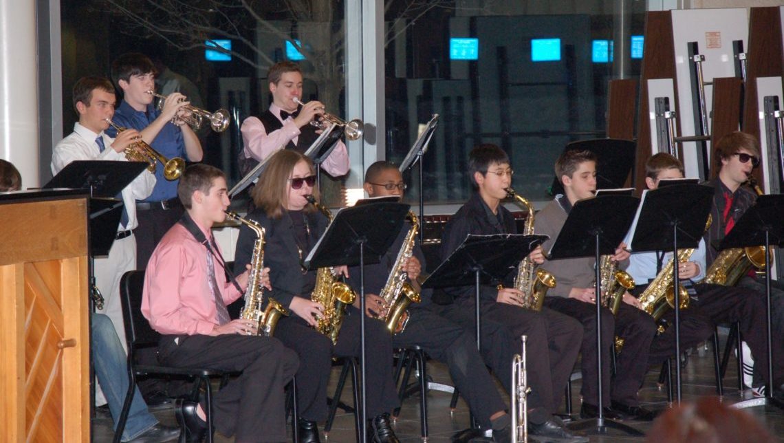 jazz band performing