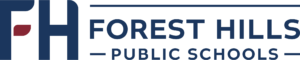 horizontal FHE logo for Forest Hills Public Schools