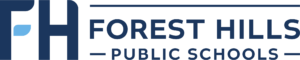 horizontal FHN logo for Forest Hills Public Schools