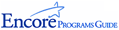 logo for the Encore Programs Guide