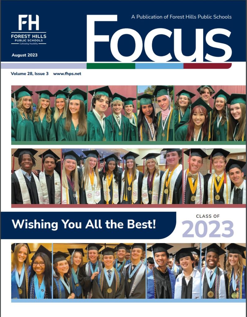 Wishing members of the class of 023 all the best in the future newsletter