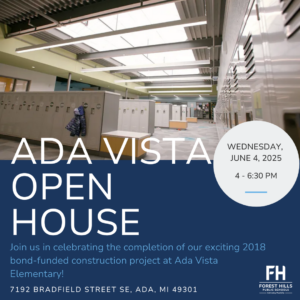 Ada Vista Open House, Wednesday, June 4 from 4-6:30 p.m.