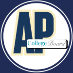 AP College Board text in a blue circle