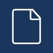 newsletter icon dark blue