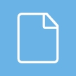 newsletter icon light blue