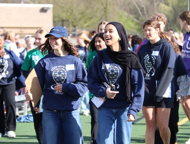 high school students ready to teach younger kids