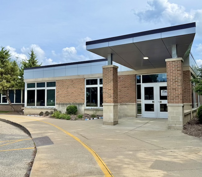 Front of Collins Elementary