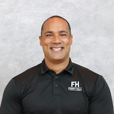 Man smiling